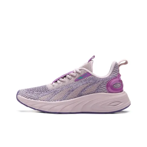 Erke чи Pan A Fle Shock Absorbers Slip-Resistant Abrasion-Resistant Breathable Low-Top Running Shoes Women's Fuchsia Эрке чи Pan A Fle Амортизаторы Slip-Resistant Abrasion-Resistant Дышащие Низкие Кроссовки для Бега Женские Фуксия