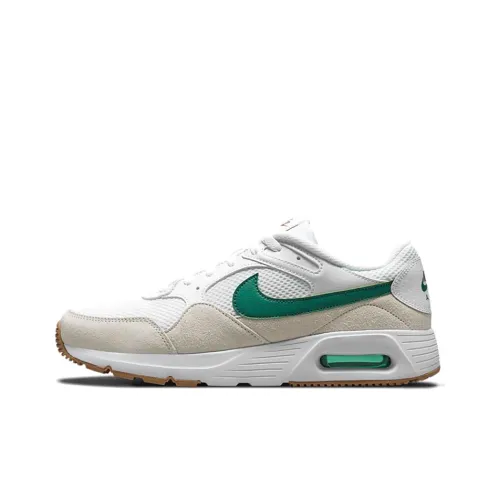 Nike Air Max SC Low Топ Марафон Беговые кроссовки Мужской Бежевый Белый Зеленый