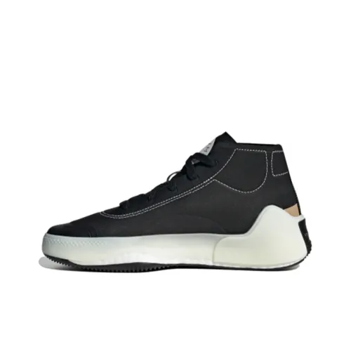 Stella McCartney x Adidas Treino MID Топ Беговые кроссовки Женские Черный