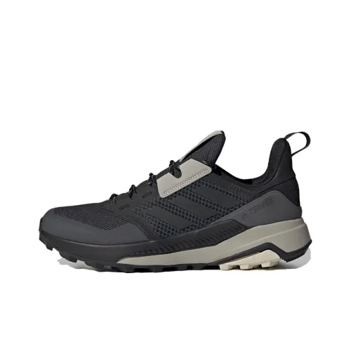 adidas Terrex Trailmaker Slip-resistant Abrasion-resistant Low Top Casual Men's Black Gray adidas Terrex Trailmaker Slip-resistant Abrasion-resistant Низкий Топ Повседневный Мужской Черный Серый