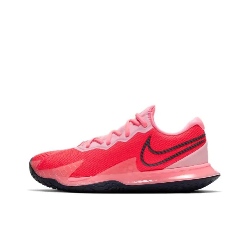 Nike Air Zoom Vapor Cage 4 RAFA Амортизирующие шоки Противоскользящие низкие теннисные кроссовки Женские Красно-розовые