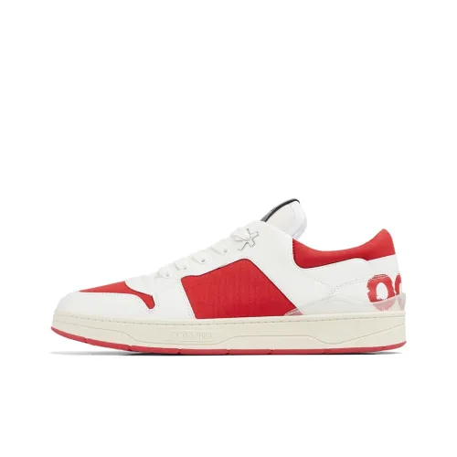 Jimmy Choo Низкие кроссовки для скейтбординга мужские красные