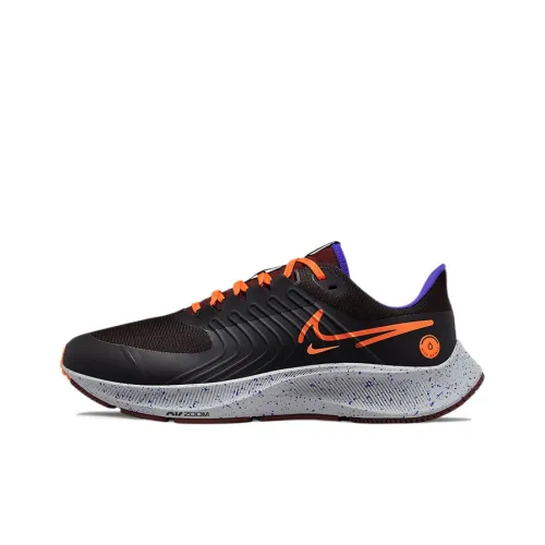 Nike Pegasus 38 Low Топ Тренировочные Беговые Кроссовки Мужские Черные Фиолетовые