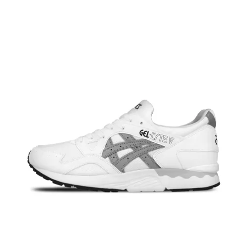 Asics Gel Lyte 5 Low Топ Беговые кроссовки Унисекс Белый Серый