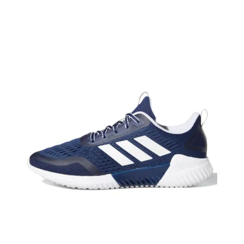 Adidas CLIMACOOL BOUNCE Slip-resistant Abrasion-resistant Low Top Casual Running Shoes Unisex Indigo White Adidas CLIMACOOL BOUNCE Противоскользящий Устойчивый к истиранию Низкий Топ Повседневные Беговые Кроссовки Унисекс Индиго Белый