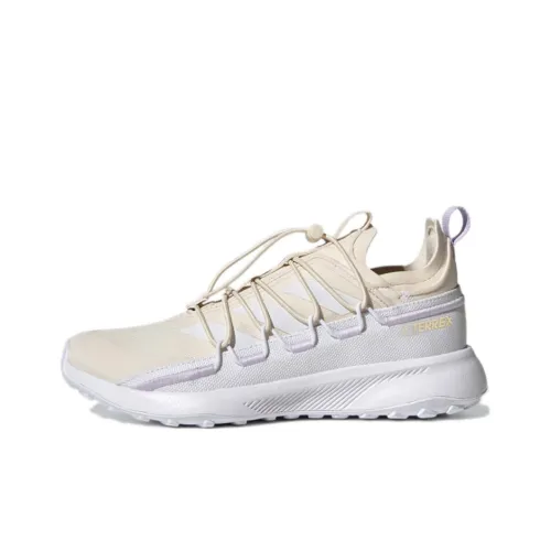 Adidas VOYAGER 21 Холст Путешествие Низкий Топ Повседневная Обувь Женская Экрю