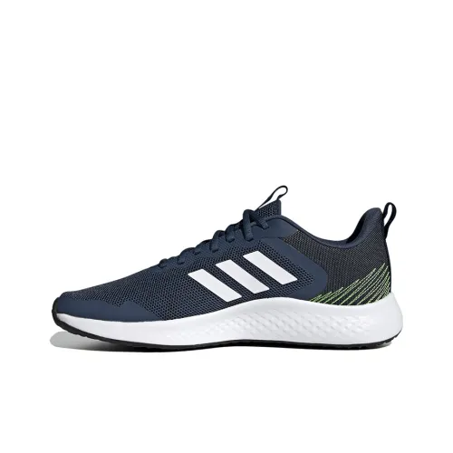 Adidas Fluidstreet Амортизация Износостойкий Низкий Топ Повседневные Беговые Кроссовки Мужские Темно-Синий