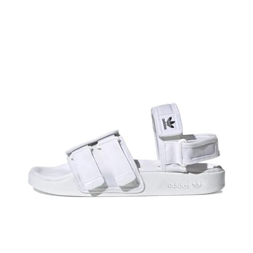 adidas originals Adilette Sandals 4,0 Beach Sandals Unisex White adidas Originals Adilette Сандалии 4,0 Пляжные сандалии Унисекс Белый