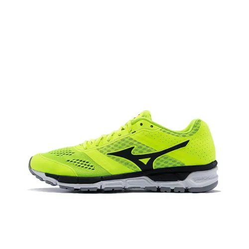 Mizuno Износостойкий противоскользящий и дышащий низкий топ повседневная беговая обувь мужская зеленая черная