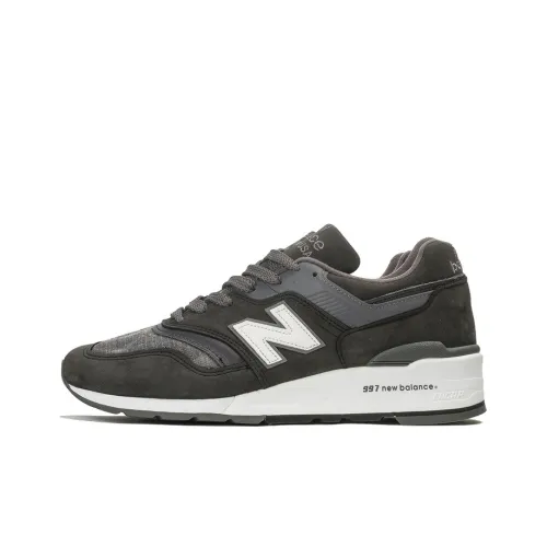 New Balance NB 997 Low Топ Беговые кроссовки Мужские Темно-серый