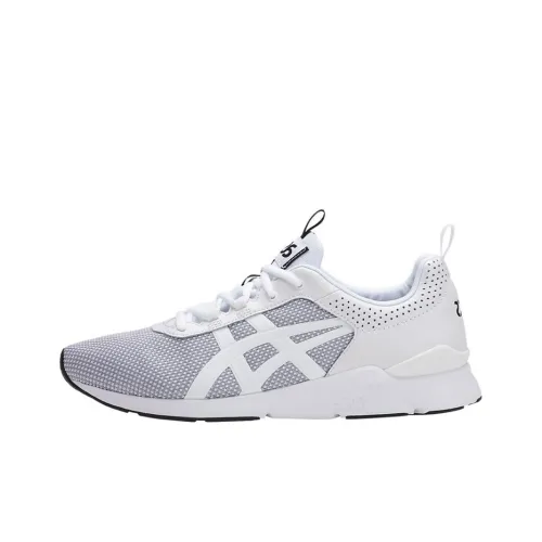 Asics Gel Lyte Runner Low Топ Беговые кроссовки Унисекс Серый Белый