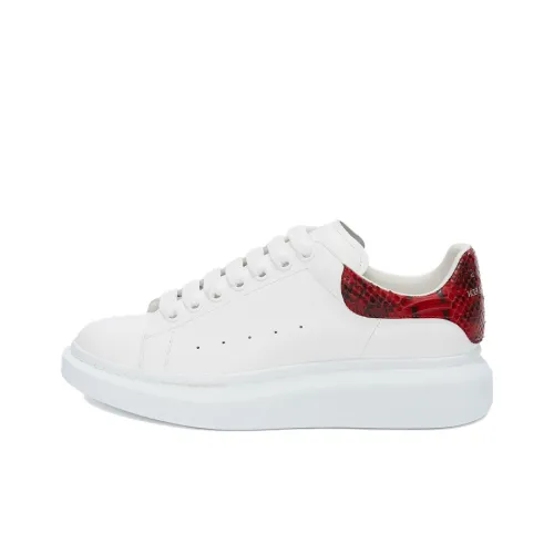 Alexander McQueen Oversized Sneaker Low Топ Стильные Скейтбординги Мужской Белый