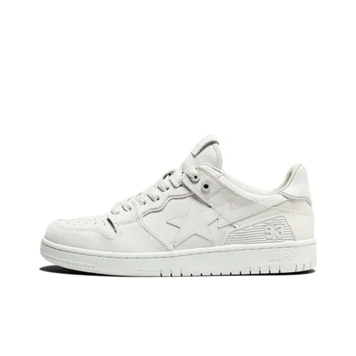 A BATHING APE SK8 URBAN Осенний Стильный Скейтбординг Мужской Белый