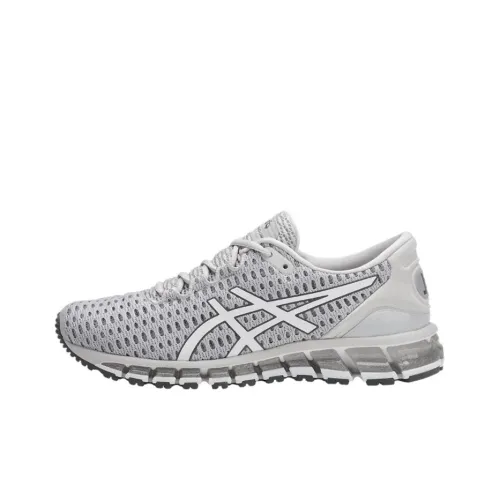 ASICS Quantum 360 Гель Аbrasion Resistant Дышащий Низкий Топ Беговые кроссовки Женские Серый Белый