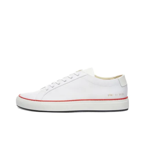 COMMON PROJECTS COMMON PROJECTS Achilles Low Топ Кеды Мужской Белый Красный
