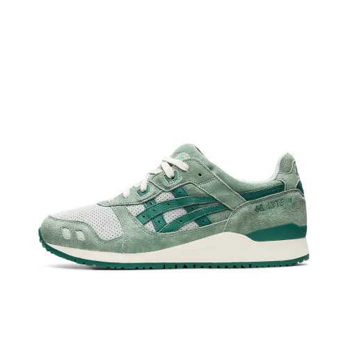 Asics Gel Lyte 3 Low Топ Беговые кроссовки Унисекс Авокадо-зеленый