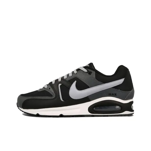 Nike Air Max Command Low Топ Повседневные Беговые Кроссовки Мужские Черные Серые