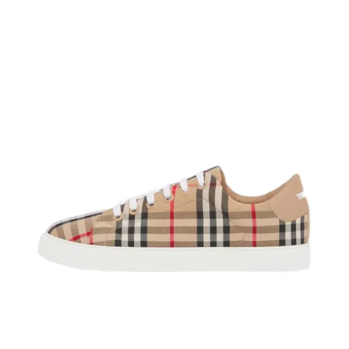Burberry Винтаж Скейтборд Кроссовки Низкие Женские