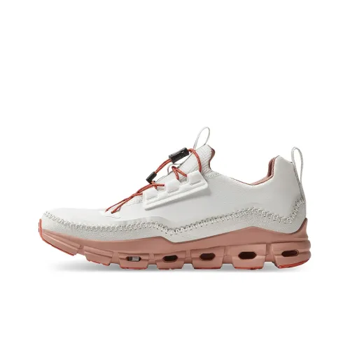 On Cloudaway Low Топ Беговые кроссовки Женские Белые Красные