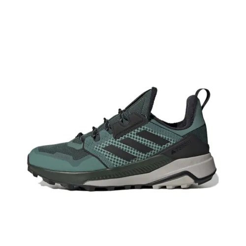 adidas Terrex Trailmaker Abrasion Resistant MID Топ Походная обувь Женская Черная Зеленая