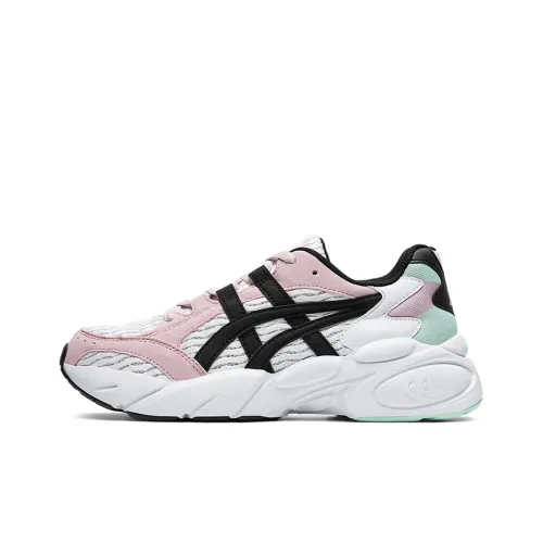 Asics Gel BND Low Top Беговые кроссовки Женские Белый Серый Розовый