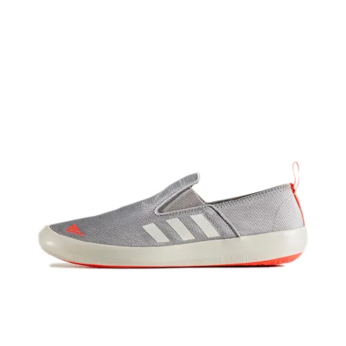 Adidas B Slip On DL Устойчивый к истиранию Низкий Топ Беговые кроссовки Унисекс Серый