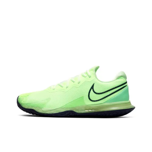 Nike Air Zoom Vapor Cage 4 Амортизаторы Ущетчивые Устойчивые к истиранию Низкий Топ Теннисные Кроссовки Мужские Черные Зеленые