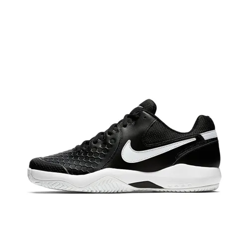 Nike Air Zoom Resistance Амортизаторы Slip-Resistant Abrasion-Resistant Низкий Топ Кроссовки для тенниса Мужской Черный