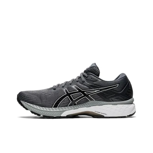 Asics GT 2000 9 Low Топ Беговые кроссовки Мужской Серый Черный 4E Ширина