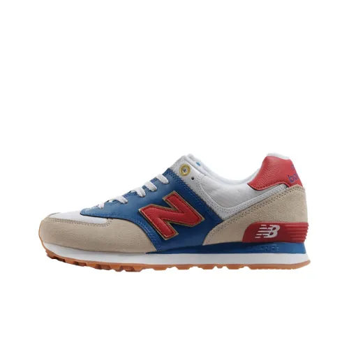New Balance NB 574 Olympic Pack Низкие Кроссовки для Бега Унисекс Белый Синий Красный