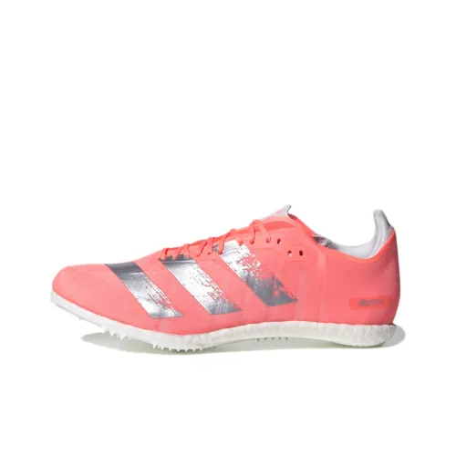 Adidas Adizero Avanti Амортизаторы Slip-resistant устойчивые к истиранию Низкий топ Тренировочные Беговые кроссовки Мужские Оранжевый Красный