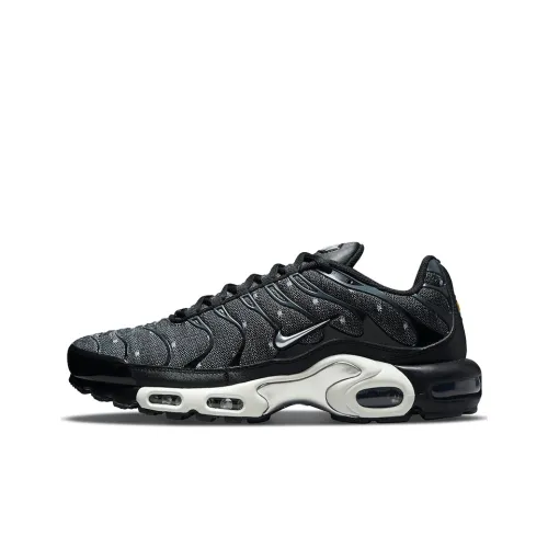 Nike Air Max Plus Low Топ Беговые кроссовки Мужские Деним Черный