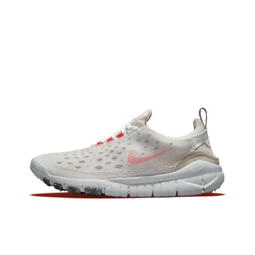 Nike Free RN Амортизация Дышащий Легкий Устойчивый к истиранию Низкий топ Беговые кроссовки Мужской Светлый Умбра