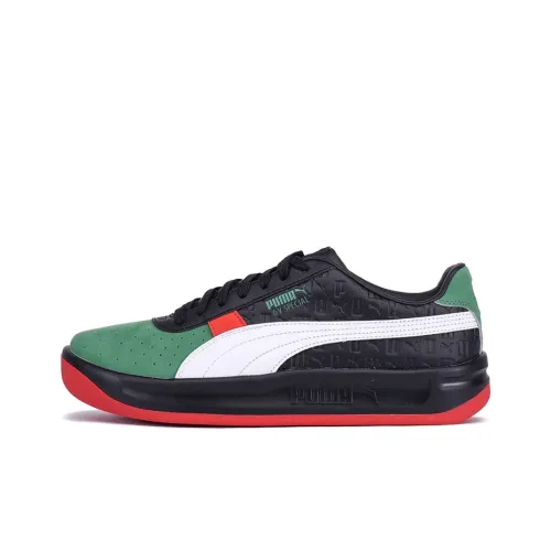 PUMA GV Special GV Special + Lu Low Беговые кроссовки Мужские Черный Белый Зеленый