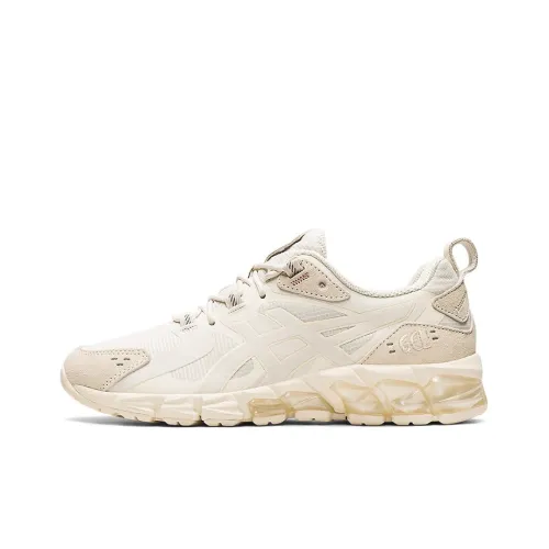 Asics Gel Quantum 180 6 Износостойкий Дышащий Легкий Низкий Топ Беговые кроссовки Женские Хаки