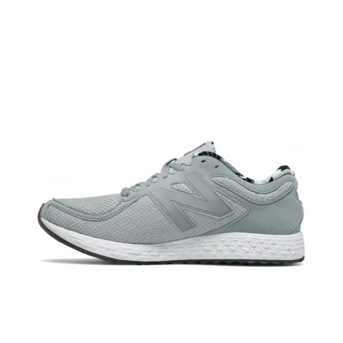 New Balance NB Свежий Пена Zante V2 Низкий Топ Беговые кроссовки Женские Серебряный Серый Многоцветный