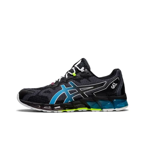 Asics Gel Quantum 360 6 Low Топ Беговые кроссовки Мужские Черные Синие