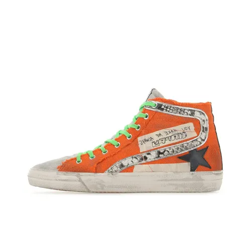 Golden Goose Slide Кеды Высокие Мужские