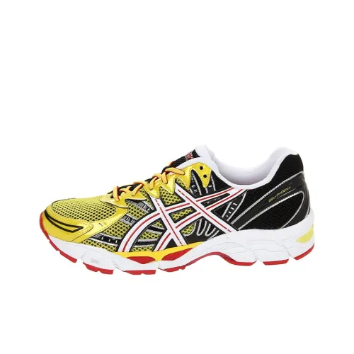 Asics Gel Phoenix 9 Устойчивый к истиранию Низкий Топ Беговые кроссовки Мужские Желтый Черный
