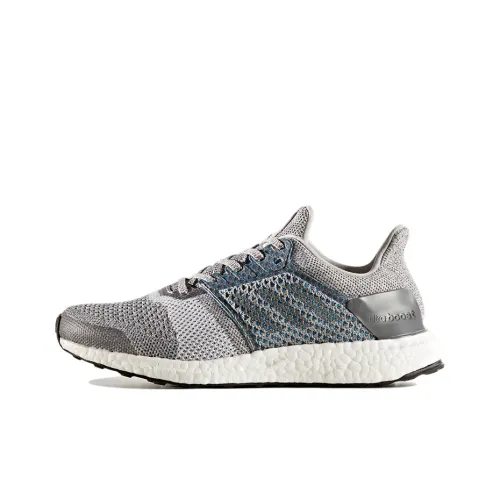 Adidas ULT Износостойкие Дышащие Низкие Беговые Кроссовки Женские Светло-Серые