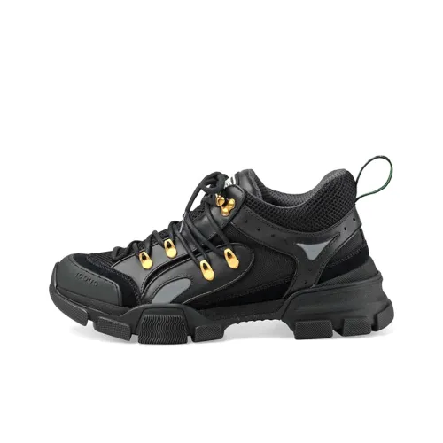 GUCCI Flashtrek Low Топ Альпинистская Обувь Мужская Черная