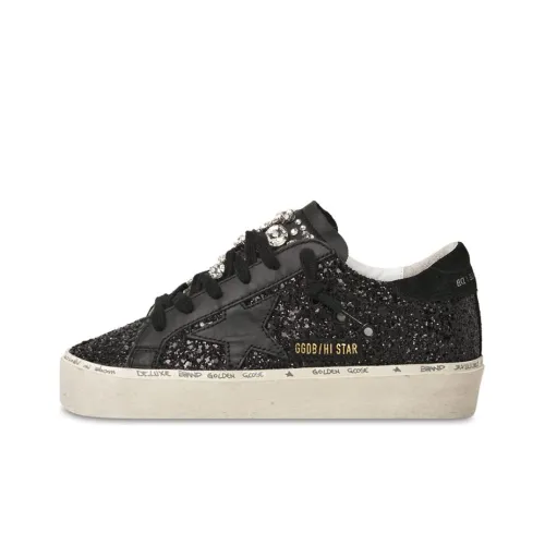 Golden Goose Hi Star Стильные Скейтбординги Женские Черный