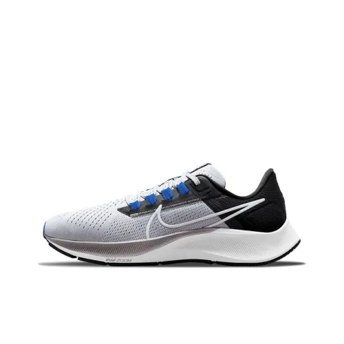 Nike Pegasus 38 Low Топ Воздух Zoom Повседневные Беговые кроссовки Мужские Черный Серый Синий Многоцветный