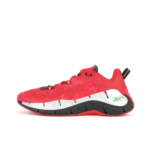 Пава Rangers x Reebok совместная линейка Zig Kinetica 2 Low Топ Беговые кроссовки Унисекс Красный