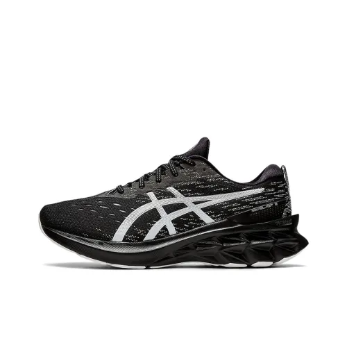 Asics Novablast 2 Low Топ Беговые кроссовки Мужской Черный белый