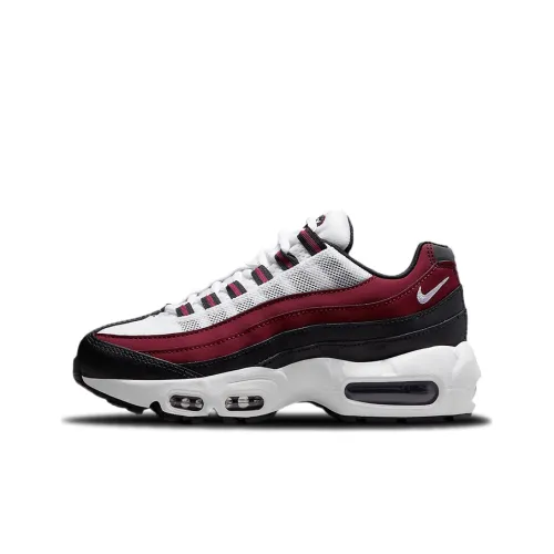Nike Air Max 95 Low Топ Беговые кроссовки Женские Бордовый