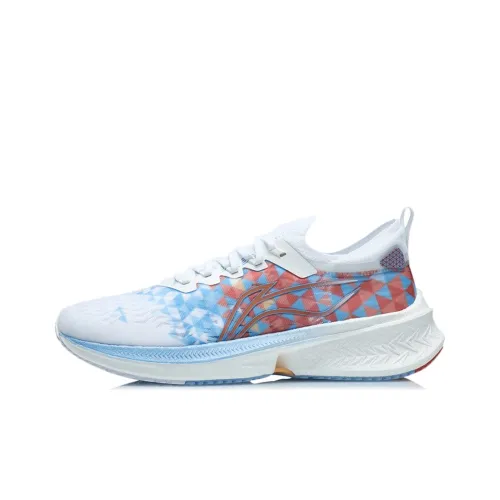 Feidian Discovery дышащая и прочная низкая беговая обувь для мужчин белый топ