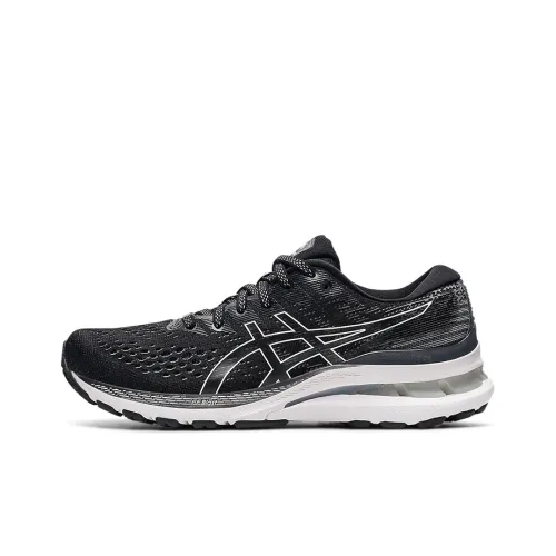Asics Gel Kayano 28 2A Low Топ Беговые кроссовки Женские Черный Белый