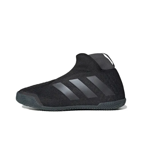 Adidas Stycon Slip-Resistant MID Топ Кроссовки для тенниса Женские Черные Серые