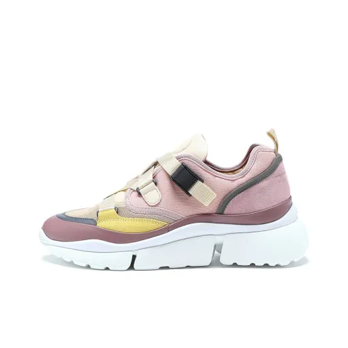 Chloe Low Топ Беговые кроссовки Женские Розовый